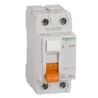 SE ВА63 УЗО 2P 63A 300мА AC 11456 серия "Домовой" SE ВА63 УЗО 2P 63A 300мА AC 11456 серия "Домовой"