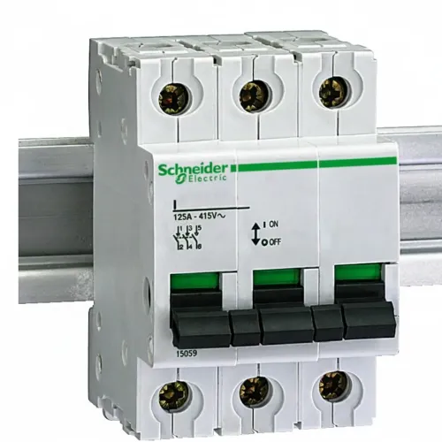 SE Выключатель нагрузки 3P 125A 380/415V 15059 серия "Multi 9" SE Выключатель нагрузки 3P 125A 380/415V 15059 серия "Multi 9"