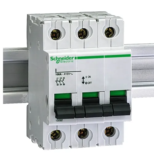 SE Выключатель нагрузки 3P 100A 380/415V 15092 серия "Multi 9" SE Выключатель нагрузки 3P 100A 380/415V 15092 серия "Multi 9"