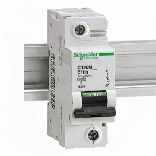 SE Автоматический выключатель модульный 1P 100A (C) 10kA 18358, серия Acti 9 C120N SE Автоматический выключатель модульный 1P 100A (C) 10kA 18358, серия Acti 9 C120N