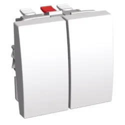 SE Altira Двухклавишный выключатель без фиксации 16А SE Altira Двухклавишный выключатель без фиксации 16А